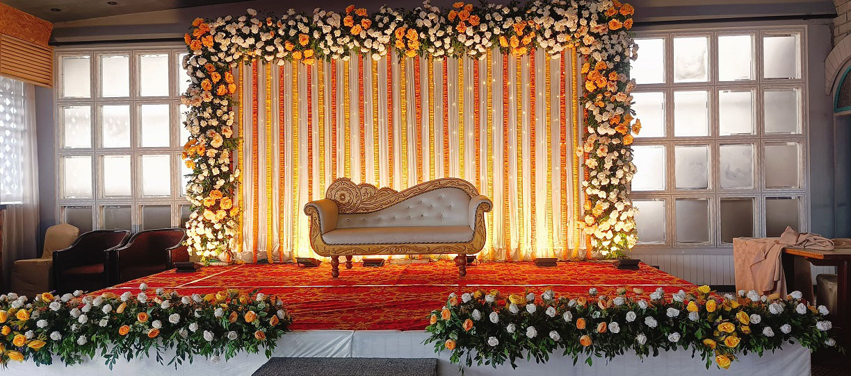 Wedding Decoration in Guwahati-assam flowers