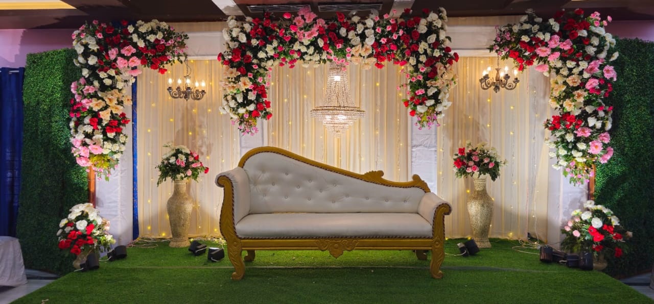 Wedding Party Decoration in Guwahati-assam flowers